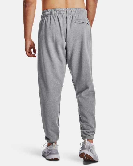 Men's UA Heavyweight Terry Rose Joggers in Gray image number 1